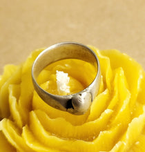 Load image into Gallery viewer, Antique Silver Ethiopian Wedding Ring size 11 tribal jewelry Hand Crafted, Silver, Ethnic Jewelry, Tribal Jewelry