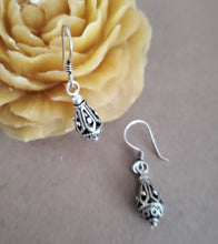 Load image into Gallery viewer, Traditional Old Silver Tuareg hoop earrings Ethnic Tribal,Ethnic Jewelry,sliver Earrings,Dangle & Drop Earrings,Tribal Jewelry,