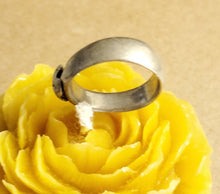 Load image into Gallery viewer, Antique Silver Ethiopian Wedding Ring size 11 tribal jewelry Hand Crafted, Silver, Ethnic Jewelry, Tribal Jewelry