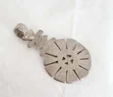 Load image into Gallery viewer, Antique Unique Ethiopian Christian silver pendant,Christian silver,Antique Pendant, Ethnic Tribal,Handmade,Ethiopian Jewelry