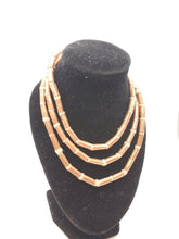 Load image into Gallery viewer, Ethiopian copper strand of Heishi Brass Beads