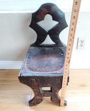 Load image into Gallery viewer, African elegant decorated chair from the Oromo people in Ethiopia Early 1900s,African ,Art Décor,Home Décor, religious art