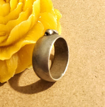 Load image into Gallery viewer, Antique Silver Ethiopian Wedding Ring size 11 tribal jewelry Hand Crafted, Silver, Ethnic Jewelry, Tribal Jewelry