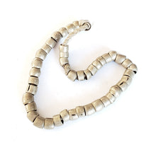 Load image into Gallery viewer, Antique Ethiopian strand of silver Heishi Anklet 1930s,ethiopian Silver,Fashion Anklets, vintage heishi, Silver Antiques,,ethiopian anklet,