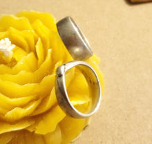 Load image into Gallery viewer, Antique 2 Silver Ethiopian Wedding Ring size 7.5/6.5 tribal jewelry Hand Crafted, Silver, Ethnic Jewelry, Tribal Jewelry