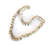 Load image into Gallery viewer, Antique Ethiopian strand of silver Heishi Anklet 1930s,ethiopian Silver,Fashion Anklets, vintage heishi, Silver Antiques,,ethiopian anklet,