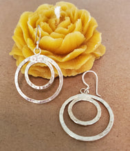 Load image into Gallery viewer, Traditional Old Silver Tuareg hoop earrings Ethnic Tribal,Ethnic Jewelry,sliver Earrings,Dangle & Drop Earrings,Tribal Jewelry,