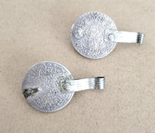 Load image into Gallery viewer, Vintage Coin Pendant high silver from Morocco ,1953s Coin,Silver Coin ,Jewelry Coins,Islam Jewelry, tribal jewelry