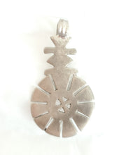 Load image into Gallery viewer, Antique Unique Ethiopian Christian silver pendant,Christian silver,Antique Pendant, Ethnic Tribal,Handmade,Ethiopian Jewelry