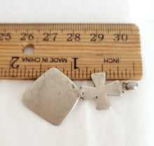 Load image into Gallery viewer, Unique Ethiopian Christian Old 925 silver pendant, Christian Pendant, Ethnic Tribal,Handmade,Ethiopian Jewelry