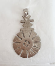Load image into Gallery viewer, Antique Unique Ethiopian Christian silver pendant,Christian silver,Antique Pendant, Ethnic Tribal,Handmade,Ethiopian Jewelry