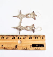 Load image into Gallery viewer, Moroccan Vintage Silver Tuareg Earring ,Tribal Earring ,Moroccan Earring ,Vintage Silver ,Tuareg Earring, Tuareg jewelry