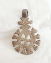 Load image into Gallery viewer, Antique Silver Ethiopian pendant Amulet pendant,Genuine old neckcross ,Good silver,Boho jewelry, Ethiopian jewelry
