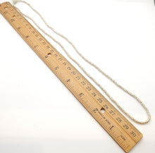 Load image into Gallery viewer, Ethiopian strand of Heishi Silver Beads Hand-Crafted, Silver-Plated Beads, Ethnic Jewelry, Tribal Jewelry,