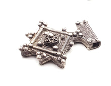 Load image into Gallery viewer, Antique Moroccan Silver Berber Cross Pendant Ethnic Tribal, Hand Crafted Silver, Pendants Necklace, Ethnic Jewelry, Tribal Jewelry