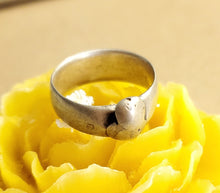 Load image into Gallery viewer, Antique Silver Ethiopian Wedding Ring size 11 tribal jewelry Hand Crafted, Silver, Ethnic Jewelry, Tribal Jewelry