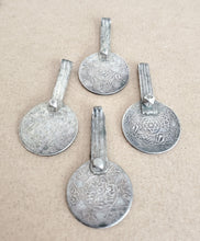 Load image into Gallery viewer, Vintage Coin Pendant high silver from Morocco ,1953s Coin,Silver Coin ,Jewelry Coins,Islam Jewelry, tribal jewelry