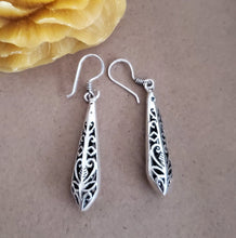 Load image into Gallery viewer, Moroccan Berber Sterling Silver Dangle Earrings silver 925,Berber Jewelry,sliver Earrings,Dangle & Drop Earrings,