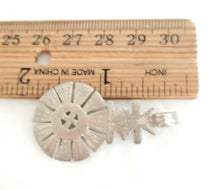 Load image into Gallery viewer, Antique Unique Ethiopian Christian silver pendant,Christian silver,Antique Pendant, Ethnic Tribal,Handmade,Ethiopian Jewelry