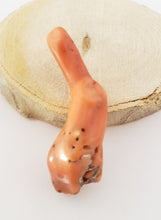 Load image into Gallery viewer, Antique Berber Red Coral Branch Bead: Morocco Ethnic Jewelry (20gr)