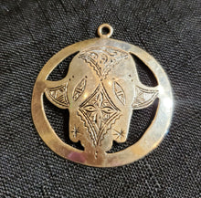 Load image into Gallery viewer, Moroccan 925 Silver Hamsa Pendant: Berber Amulet Talisman