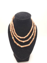 Load image into Gallery viewer, Ethiopian copper strand of Heishi Brass Beads