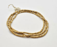 Load image into Gallery viewer, Ethiopian strand of Heishi Brass Beads
