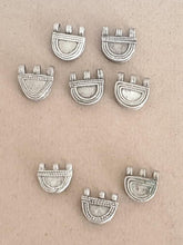 Load image into Gallery viewer, 1 Old Ethiopian Telsum Silver Phallic Pendants beads, Ethiopian Beads, Hand Crafted, Ethiopian Telsum,african Silver, Ethiopian jewelry