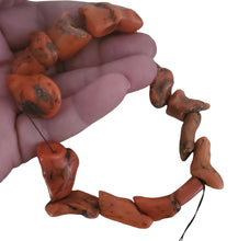Load image into Gallery viewer, Antique Berber Red Coral Beads: Natural Branch, Morocco (80gr)