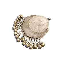 Load image into Gallery viewer, Antique Yemen Maria Theresa Coin Pendant: Silver Dangles Jewelry