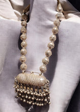 Load image into Gallery viewer, Antique Bedouin Tribal Yemeni Silver Necklace, Circa 1930s