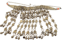 Load image into Gallery viewer, Antique Bawsani Silver Dangle Necklace: Yemen Tribal Jewelry, 1910s