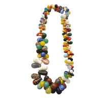 Load image into Gallery viewer, Antique African Wedding Beads: Mali Bohemian Mixed Strand, 24"