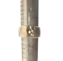 Load image into Gallery viewer, Antique Silver Ethiopian Wedding Ring: Tribal Jewelry, Size 8.5