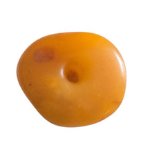 Load image into Gallery viewer, Antique Moroccan Amber Bead: Amazigh Berber Jewelry Supply