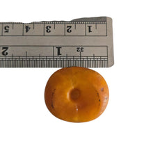 Load image into Gallery viewer, Antique Moroccan Amber Bead: Genuine Berber Jewelry Supply