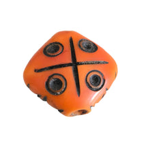 Load image into Gallery viewer, Antique Moroccan Simulated Amber Resin Beads: Ethnic Tribal Jewelry