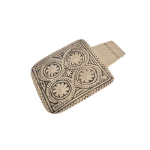 Load image into Gallery viewer, Antique Berber Pendant: Moroccan Silver Enamel Amulet, Tribal Jewelry