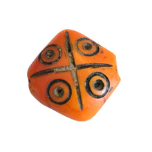Load image into Gallery viewer, Antique Moroccan Simulated Amber Resin Beads: Ethnic Tribal Jewelry