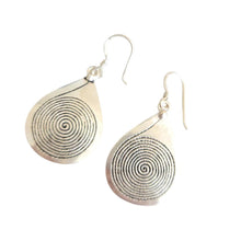 Load image into Gallery viewer, Moroccan Berber Filigree Sterling Silver Dangle Earrings silver 925,Berber Jewelry,sliver Earrings,Dangle & Drop