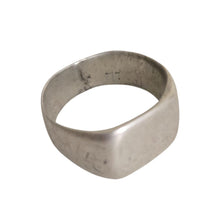 Load image into Gallery viewer, Antique Silver Ethiopian Wedding Ring: Tribal Ethnic Jewelry, Size 11.5