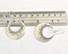 Load image into Gallery viewer, Moroccan Berber Sterling Silver Dangle Earrings: 925 Filigree Jewelry