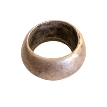 Load image into Gallery viewer, Antique Silver Ethiopian Wedding Ring: Tribal Jewelry, Size 7