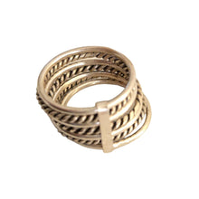 Load image into Gallery viewer, Vintage Tuareg Silver Ring Moroccan Tribal Jewelry, Size 6.5