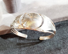 Load image into Gallery viewer, Antique Silver Moroccan traditional Berber spiral Bracelet Ethnic Tribal, ethnic tribal, tribal bracelets,Moroccan jewelry, ethnic jewelry