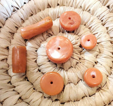 Load image into Gallery viewer, Antique Natural Red Coral Branch Beads 10gr Mediterranean