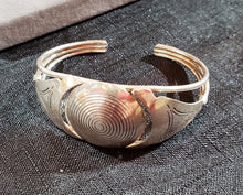 Load image into Gallery viewer, Antique Silver Moroccan traditional Berber spiral Bracelet Ethnic Tribal, ethnic tribal, tribal bracelets,Moroccan jewelry, ethnic jewelry