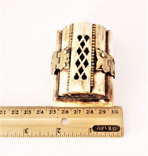 Load image into Gallery viewer, antique Ethiopian Two side icon bon box Coptic Orthodox Church, Hand Painted ,Religious Orthodox Christianity,Heavenly Protector,Home Décor