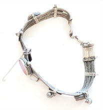 Load image into Gallery viewer, vintage Yemen silver agate stone Bedouin Headdress Ornaments necklace,Yemen silver,tribal jewelry,agate necklaces