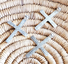 Load image into Gallery viewer, Ethiopian Christian silver cross pendant cross,religious cross,Ethiopian Cross,Coptic Cross,Coptic ethiopian bronze